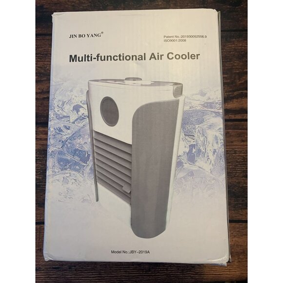 Multi-Functional Air Cooler JBY-2019A Compact Portable USB Fan & Humidifier For - Picture 1 of 6